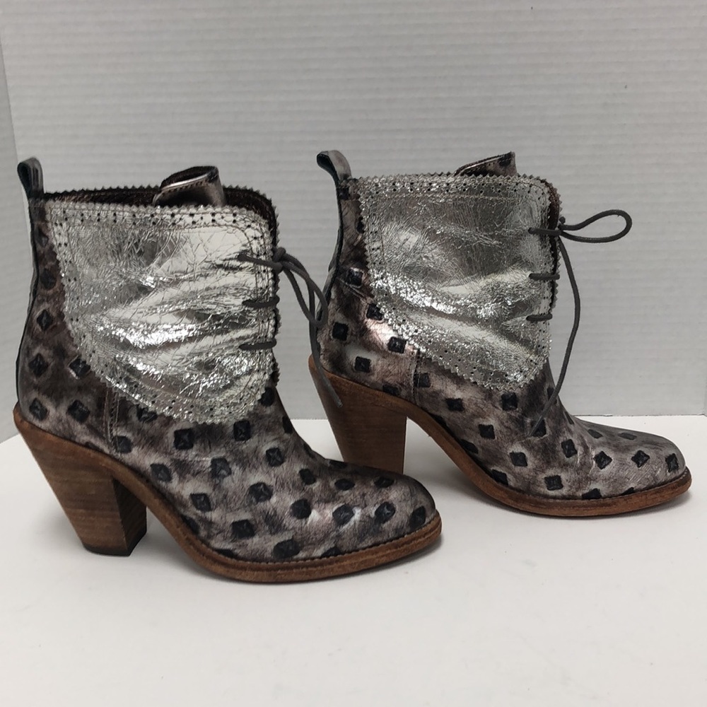 Australia Luxe Collective metallic booties
